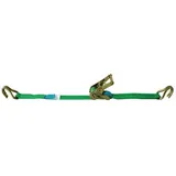 Dolezych Spanngurt DIN EN 12195-2 8 m 35 mm mit Ratsche und Spitzhaken 2000 daN