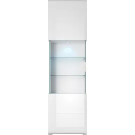 OTTO home Vitrine Toledo 60,5 x 37 x 204 cm Weiß