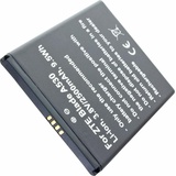 AccuCell 2500mAh Akku passend für ZTE Blade A530 Li-Ion, 3,8V 9,5Wh, Li3826T43P4h705949