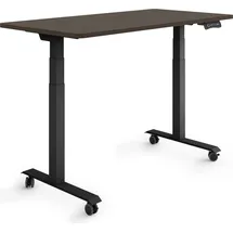 eSmart Schreibtisch EZX-132BE Ebenholz Dekor / Schwarz