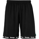 Kempa Wave 26 Shorts Jungen Kurze Hose Handball Fitness Gym, Schwarz, L