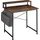 Tectake Schreibtisch Everett Dunkelbraun