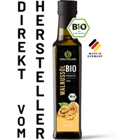 Bio Walnussöl 250ml - nativ, kaltgepresst, vegan, nussig aromatisch, 100 % rein