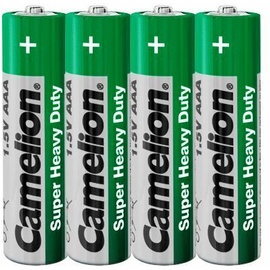 Camelion Batterien Super Heavy Duty, AAA, Micro, R03, 1,5 V, 4 Stück