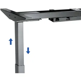 Logilink Sitz-/Steh-Schreibtischgestell elektrisch höhenverstellbar, ergonomisch Höhen-Bereich: 920 bis 1280mm (B x T) 1815 x 1115 x 620 mm Schwarz