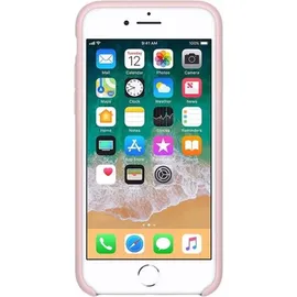 Apple iPhone SE Silikon Case 2022 kalkrosa