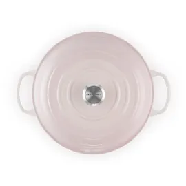 Le Creuset Signature Gourmet-Profitopf 30 cm shell pink