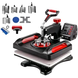VEVOR Sublimation Maschine 11 in 1 Hitzepresse Transferpresse 38x30cm