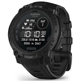 Garmin Instinct 3 Solar 45 mm Tactical Edition Schwarz