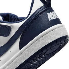 Nike Court Borough Low Kinder Weiß/Midnight Navy 33