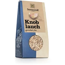 Knoblauch granuliert bio 40 g – Aromatisches Bio-Gewürz für vielseitige Gerichte