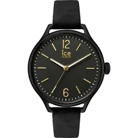 ICE-Watch Ice Time Black Gold Leder 38 mm 001