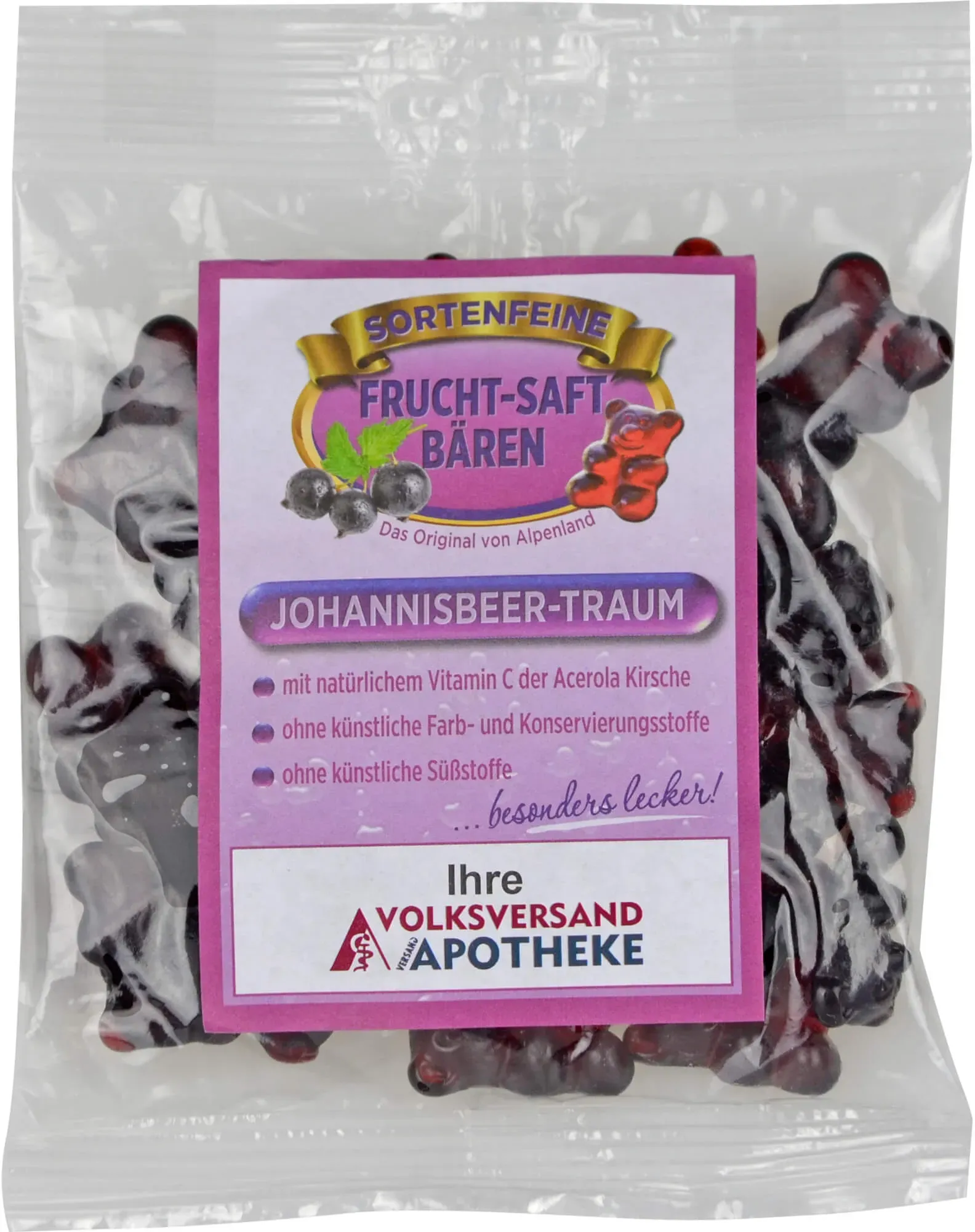 Johannisbeer-Traum Fruchtsaftbären 150 G