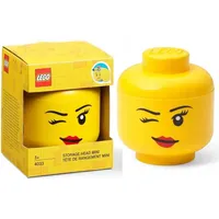 4033 – LEGO Behälter in Form eines blinkenden Minifigurenkopfes, 0,36 l - Bunt