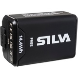 Silva Free Headlamp Battery 14.4Wh (2.0Ah) Batterie, schwarz,