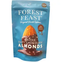 Forest Feast Mandeln Schokolade Zartbitter gesalzen 120g Beutel Premium Snacks