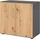 bümö Aktenschrank 80 x 40 x 180 grau