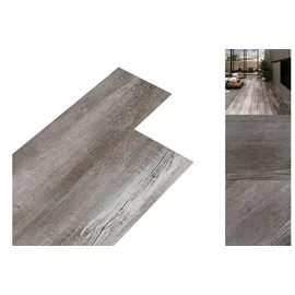 vidaXL Pvc-fliesen Selbstklebend 5,21 M2 2 Mm Matt Holzoptik Braun Vidaxl