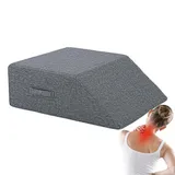 Opdestn Beinkissen - Keilkissen Zur Beinlagerung,Weiches Atmungsaktives Bettkissen Mit Fußstütze Für Entspannung Zuhause & Büro