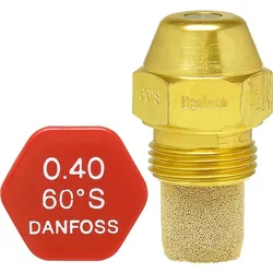 Ölbrennerdüse Danfoss 60°, Vollkegel, Durchsatz 0,40 Gal/h