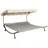 lecowerke Doppelliege 200 x 200 x 110 cm beige  inkl. Sonnendach