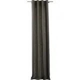 MYDECO Schlaufenschal Leinen-Look (B x H: 135 x 245 cm, 100 % Polyester, Taupe)