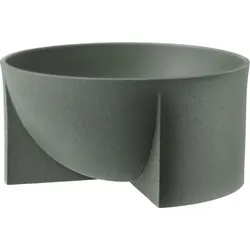 Kuru Dekorative Schüssel 24 cm Moosgrün