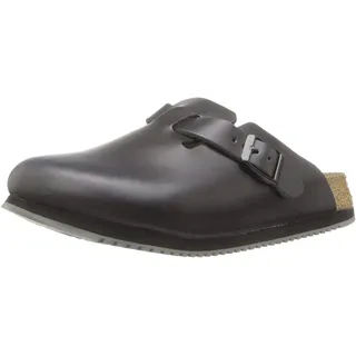 Birkenstock Boston Super Grip Naturleder schwarz 45