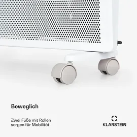 Klarstein Hot Spot Slimcurve Double Wave 2-in-1 2000 W weiß