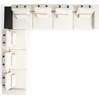 aea Stoffsofa Ecksofa L-Form Couch Polstermöbel Relaxsofa Großes Sofa