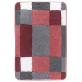 KLEINE WOLKE Badematte EDGE Altrosa 70 x 120 cm