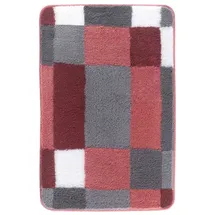 KLEINE WOLKE Badematte EDGE Altrosa 70 x 120 cm