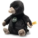 Steiff Diggy Maulwurf - 18 cm - Kuscheltier - Dunkelbraun, 067396,