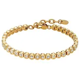 Steel_art Amilla Armband goldfarben Edelstahl onesize
