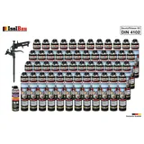 Brunnenschaum 48 x 750ml Bauschaum 1 x Reiniger Schaum Pistole Montageschaum