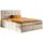 Kaiser Möbel Boxbett, Creme, Holz, H3, 120x200 cm Hellbeige