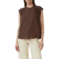 S.Oliver - Oversized Bluse aus Viskosemix, Damen, braun, 36