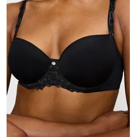 Triumph Wild Azalea Florale WHP Balconette-BH Schwarz 70F