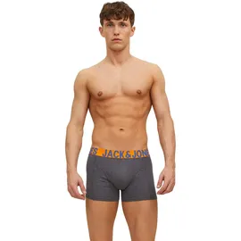 JACK & JONES Trunks black/black L 3er Pack