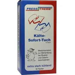 PRESSOTHERM Kälte Sofort Tuch 10 St