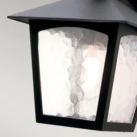 Elstead Lighting Außenwandleuchte Aluminium 31,0 cm inkl. E27 dimmbar schwarz