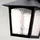 Elstead Lighting Außenwandleuchte Aluminium 31,0 cm inkl. E27 dimmbar schwarz
