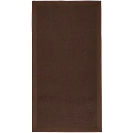 Karat Sisal-Teppich Amazonas Dunkelbraun Mit Bordüre 200 x 290 cm
