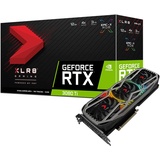 PNY GeForce RTX 3080 Ti XLR8 Gaming Revel Edition, 12GB GDDR6X, HDMI, 3x DP (VCG3080T12TFXPPB)