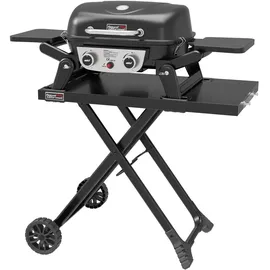 Royal Gourmet Tragbarer 2-Brenner Gasgrill schwarz