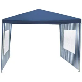 Buri Gartenpavillon 3 x 3 m Blau