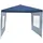Buri Gartenpavillon 3 x 3 m Blau