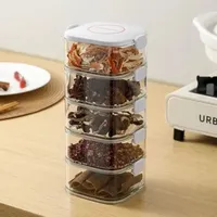 Pa Gewürz-aufbewahrungsbox – Küchenutensilien – Küchenutensilien – Gewürzdosen – Versiegelter Halter Für Gewürze, Salz, Zucker, Kardamom