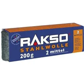 RAKSO Stahlwolle mittel 200 g