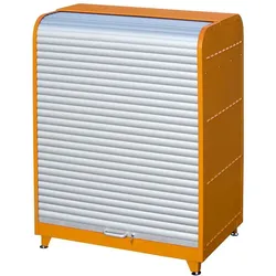 Bauer Gefahrstoff-Rollladenschrank RSG-2, lackiert, Gelborange